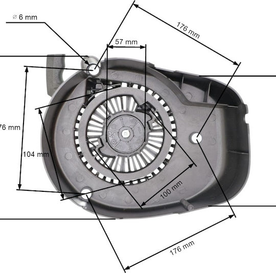 Visco Parts Χειρόμιζα 193490095-0001