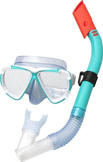 Bestway Hydropro Dive Mira Водолазна Маска със Шнорхел Светлосиня