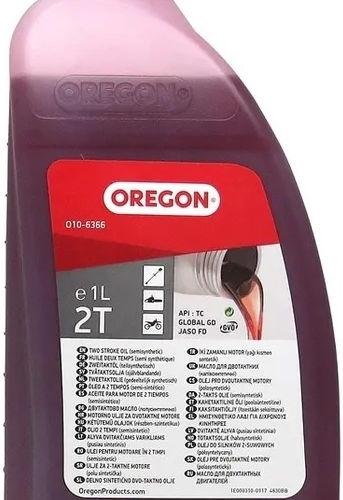 Oregon 106366 Ulei de Amestec pentru Motoare în Doi Timpi (2T) 1lt