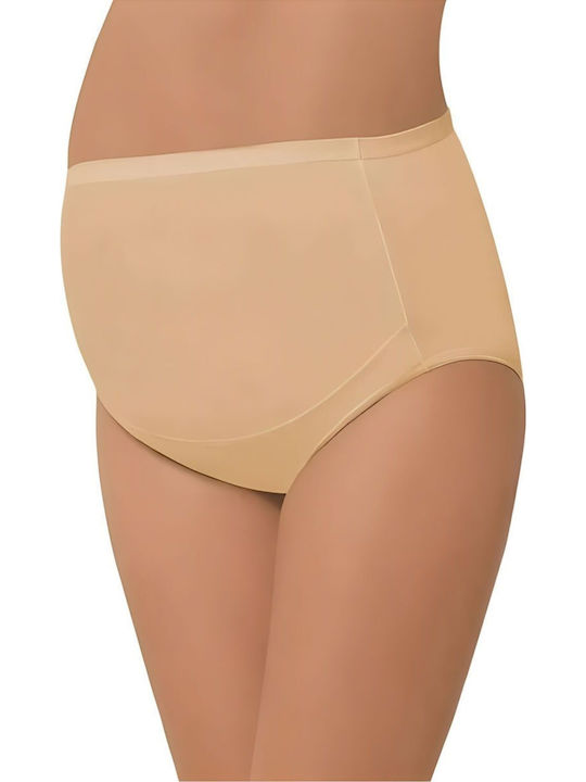 Women's Cotton Maternity Briefs M5011 Beige