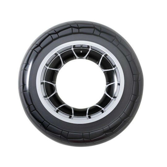 Bestway Inflatable Kids' Swim Ring with Diameter 119cm. from 12 Years Old Black