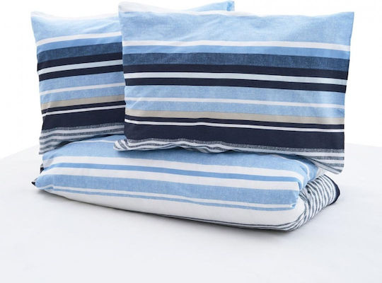 Heinner Set Cearșafuri Semi-Dublu 180x200cm. Azul 4buc