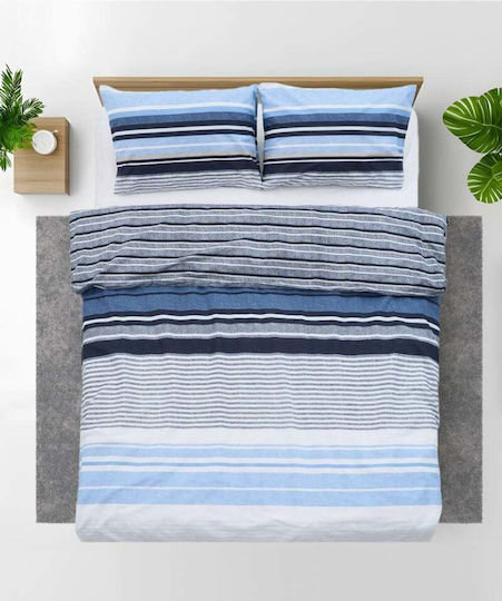 Heinner Set Cearșafuri Semi-Dublu 180x200cm. Azul 4buc