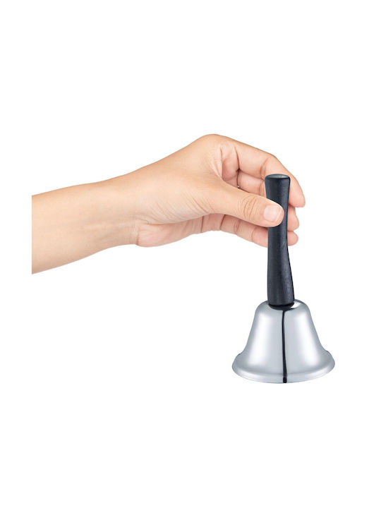 Westmark Metal Hand Bell Wooden Handle Loud Sound Jingle 63252260