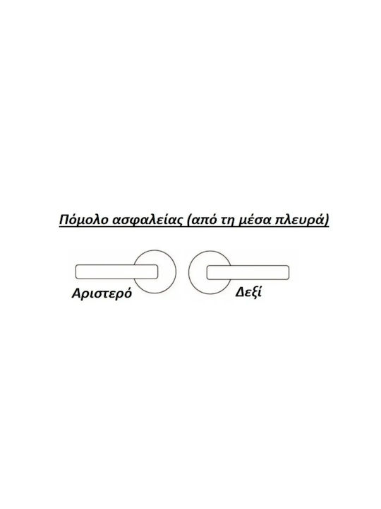 Set Türgriffe Best Design Sd3 Φ30 Antik