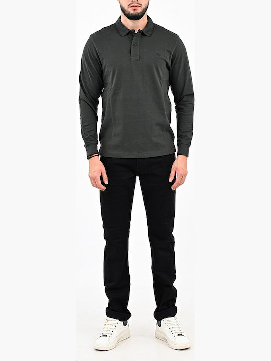 Polo Μπλούζα Μακρυμάνικη Dark Olive Green