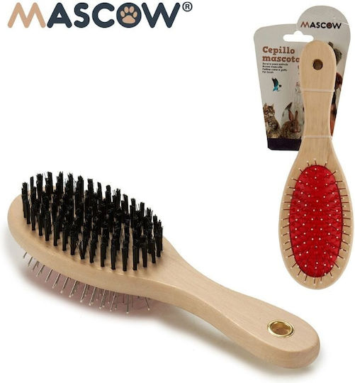 Mascow Brush for Misc Hair Lengths Double Sided for Hair Removal