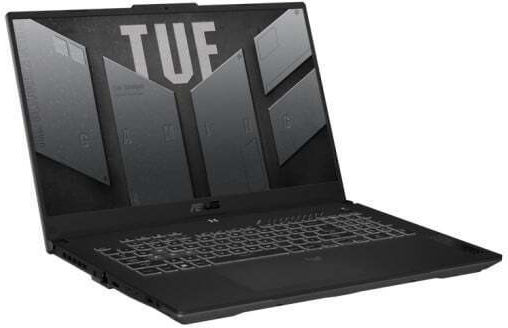 Asus TUF Gaming F17 17.3" IPS FHD+ 144Hz (Nucleu 5-210H/16GB/512GB SSD/GeForce RTX 3050/No OS) Mecha Gray (Tastatură US)