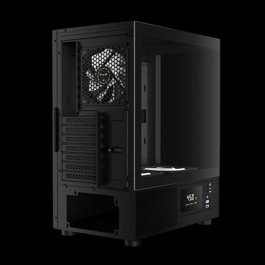 Gamdias ATLAS E2 Gaming Midi Tower Κουτί Υπολογιστή με ARGB Φωτισμό Μαύρο