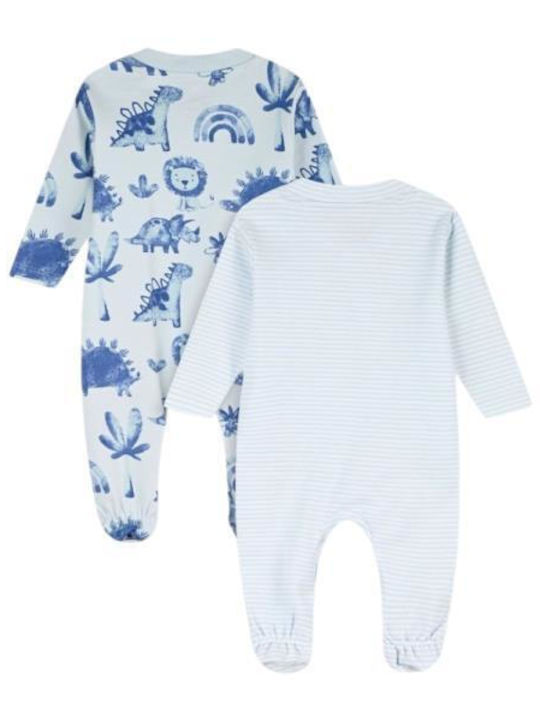 Energiers Baby-Strampler Hellblau