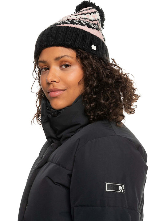 Winter Rebel Μακρύ Γυναικείο Puffer Μπουφάν Αδιάβροχο για Χειμώνα Μαύρο