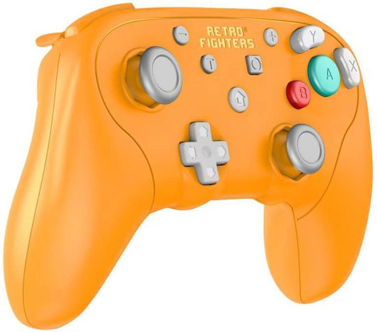 Retro-Fighters BattlerGC Wireless Gamepad pentru PC / Switch Portocaliu