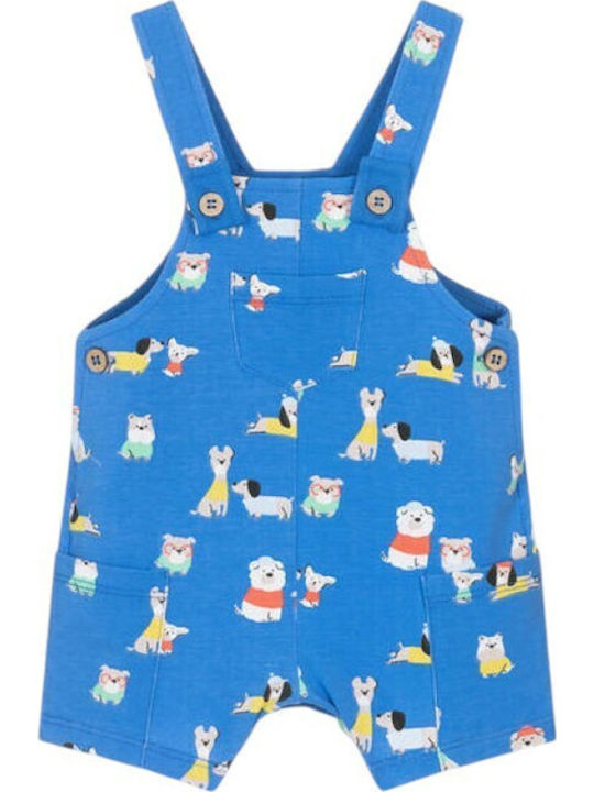 Mayoral Set Babystrampler Kurzärmelig mit Zubehör White/Blue 3Stück