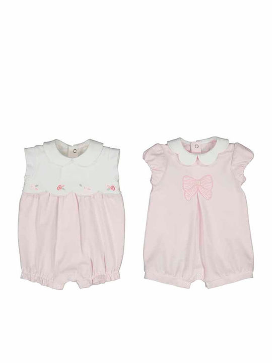 Mayoral Baby Bodysuit Set Short-Sleeved 2pcs