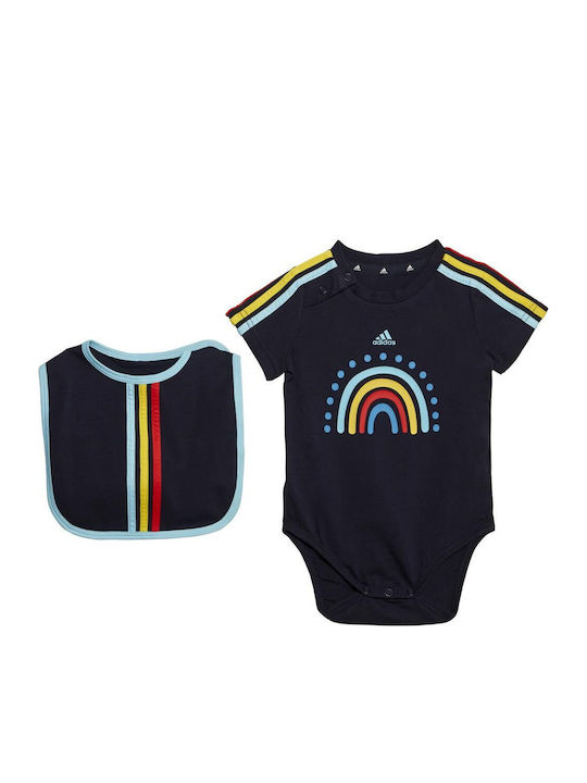 adidas Къс ръкав Черен 2бр