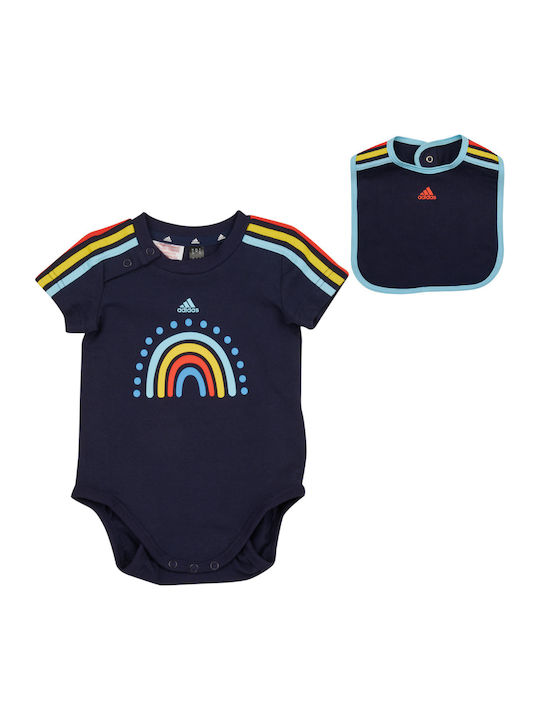 adidas Къс ръкав Черен 2бр