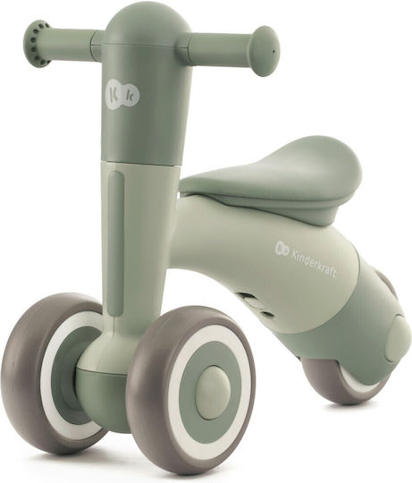 Kinderkraft Bicicletă de Echilibru pentru Copii Minibi Verde