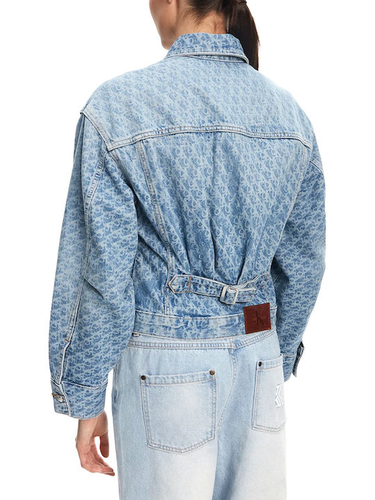 Calvin Klein Jachetă din denim Albastru