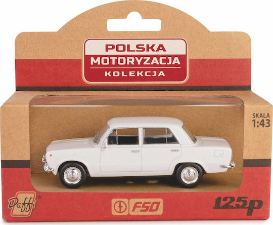 Daffi Auto Prl Fiat 125p Weiß