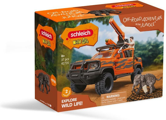 Schleich-S Jungle Toy Car for 3+ Years