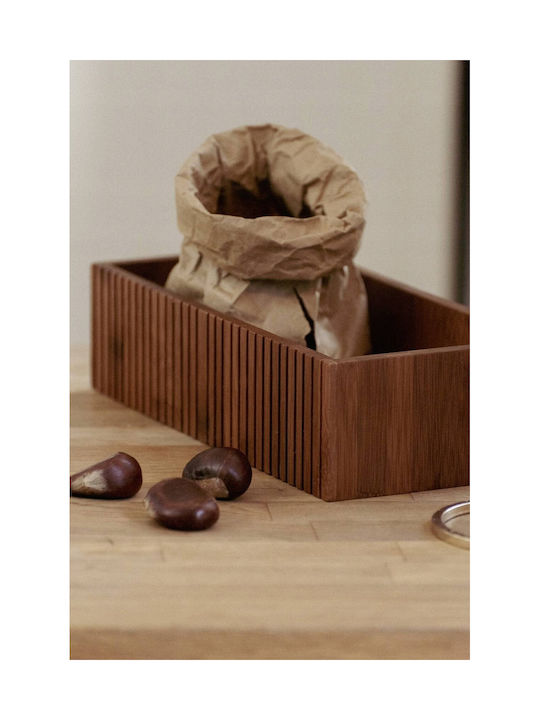 Wenko Vase General Use with Lid Wooden