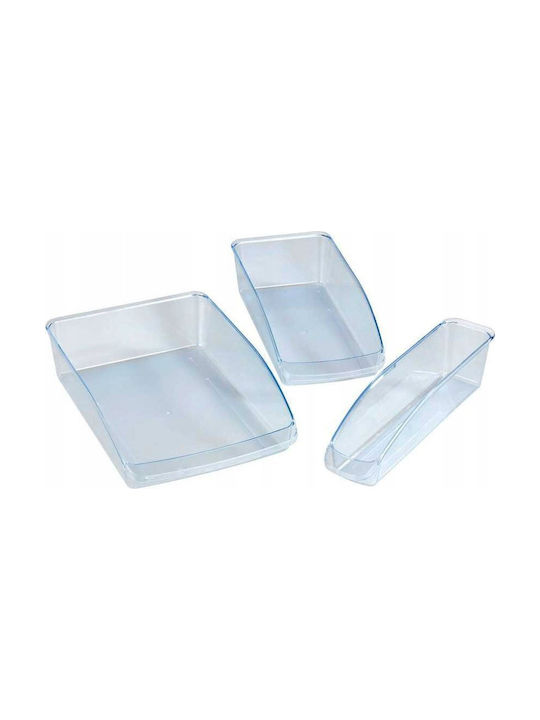 Wenko Set of 3pcs Jars General Use with Lid Glass