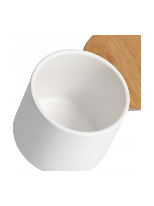 Zeller Βάζο Γενικής Χρήσης με Καπάκι Κεραμικό 320ml