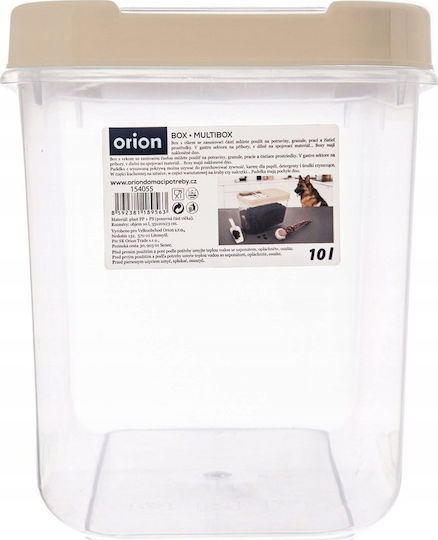 Orion General Use Vase with Plastic Beige Lid 10000ml