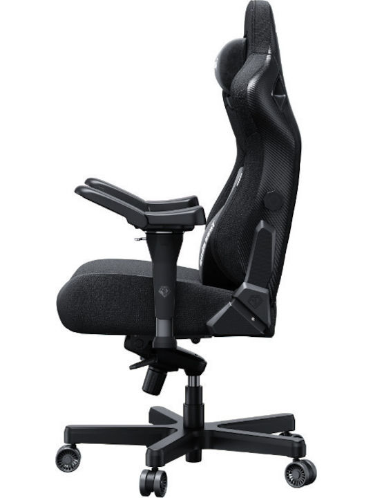 Anda Seat Kaiser 3 PRO XL Artificial Leather Gaming Chair with Adjustable Arms Black