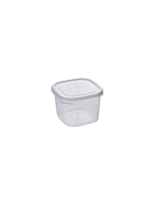 UnicUtil Set 18 Bucăți Vaze Utilizare Generală cu Capac Plastic Alb 550ml 18 Bucăți