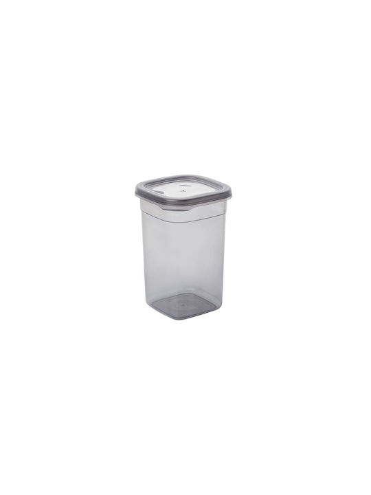 UnicUtil Set 24 Bucăți Vaze Utilizare Generală cu Capac Plastic Gri 10x9.5x10cm 24 Bucăți