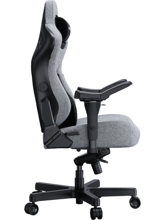 Anda Seat Kaiser 3 PRO XL Artificial Leather Gaming Chair with Adjustable Arms Gray