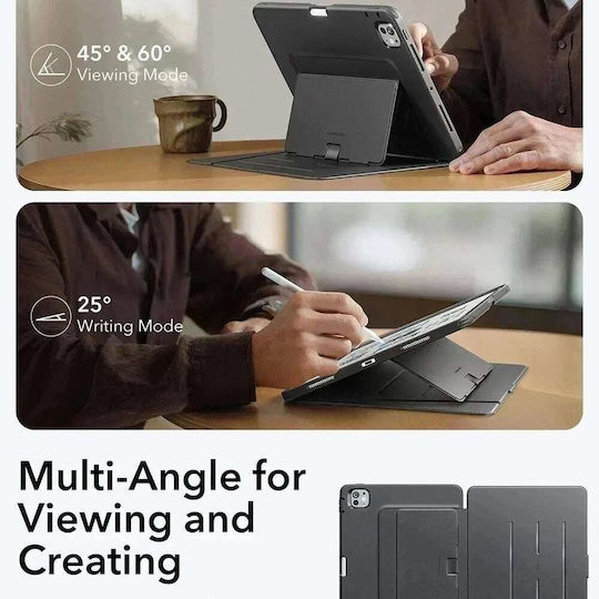 ESR Hybrid Flip Cover Blacη (iPad Pro 11 (2024), iPad Pro 11 (2025))