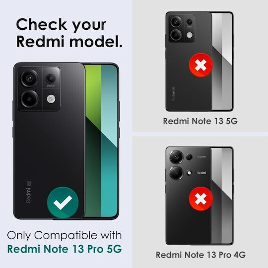 Protectoare Pentru Camera Tempered Glass Negru Pentru Xiaomi Redmi Note 13 5G Redmi Note 13 Pro 5G