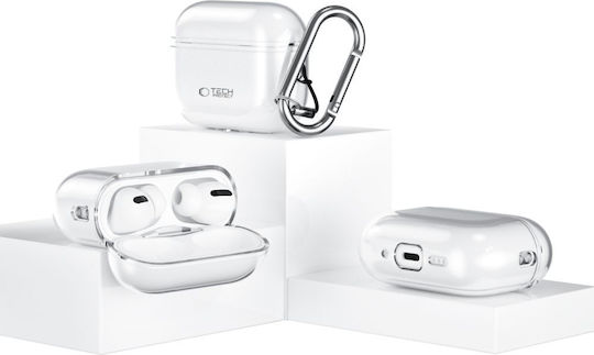 Tech-Protect Flexair Hülle Silikon in Transparent Farbe für Apple AirPods Pro 3