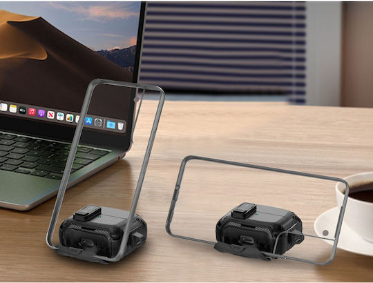 Tech-Protect Carbonox Magsafe Hülle Silikon / Kunststoff in Schwarz Farbe für Galaxy Buds3 Pro