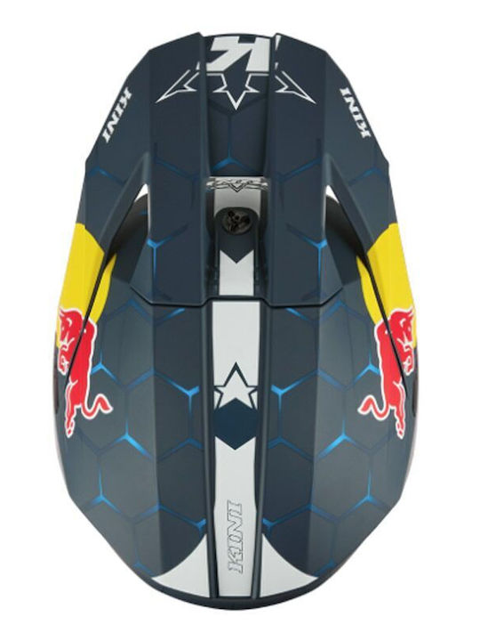 O'Neal MX3 Kini Red Bull Blue/White Κράνος Μηχανής Motocross ECE 22.06