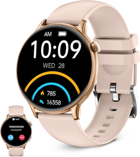 Ksix Core 2 Smartwatch (Ροζ)