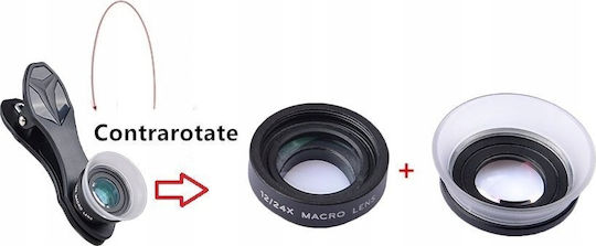 Apexel Φακός Κάμερας ​Κινητών Φίλτρο / Macro 12x