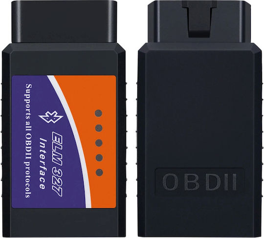 Диагностичен инструмент за автомобили ELM 327 OBD 2 с Bluetooth Съвместим с Android