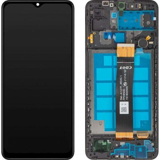 Madrid Papel Screen with Touch Mechanism for Samsung Galaxy A12 Nacho A127 (Black)