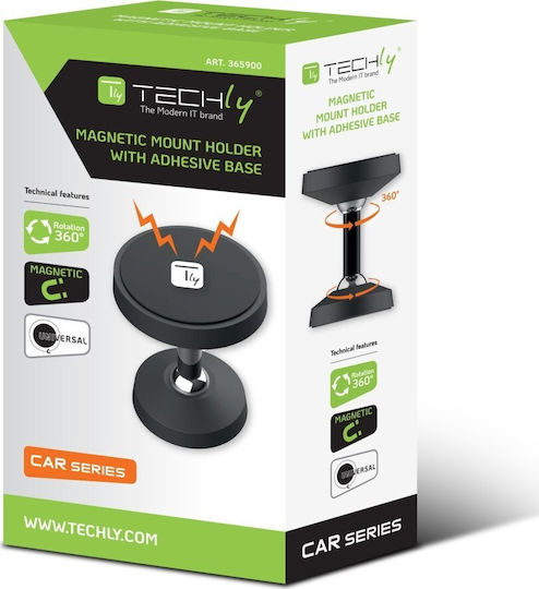 Techly Βάση Γραφείου για Κινητό σε Μαύρο χρώμα I-SMART-UNI7