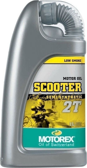 Motorex Scooter 2T Semi-synthetic Motorcycle Oil for Two-Stroke Engines 1lt