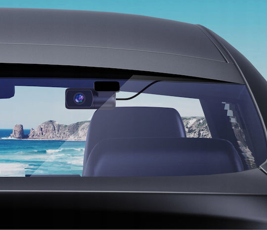 SJCAM 4K Windshield Car DVR Set with Rear Camera, Display