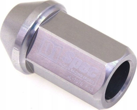 D1spec Forged Car Lug Nuts D1spec Steel 12x1.5 Silver Blue