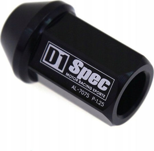 D1spec Forged Nuts D1spec Alu 12x1.5 Black