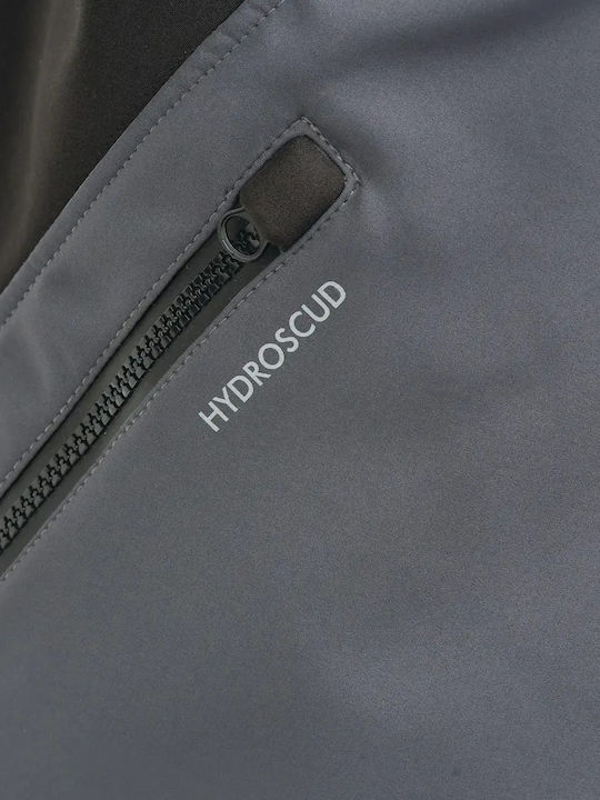 T.ur Podium Hydroscud Ανδρικό Μπουφάν Μηχανής 4 Εποχών Anthracite/Black