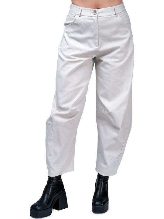 Γυναικείο Υφασμάτινο Παντελόνι Stone