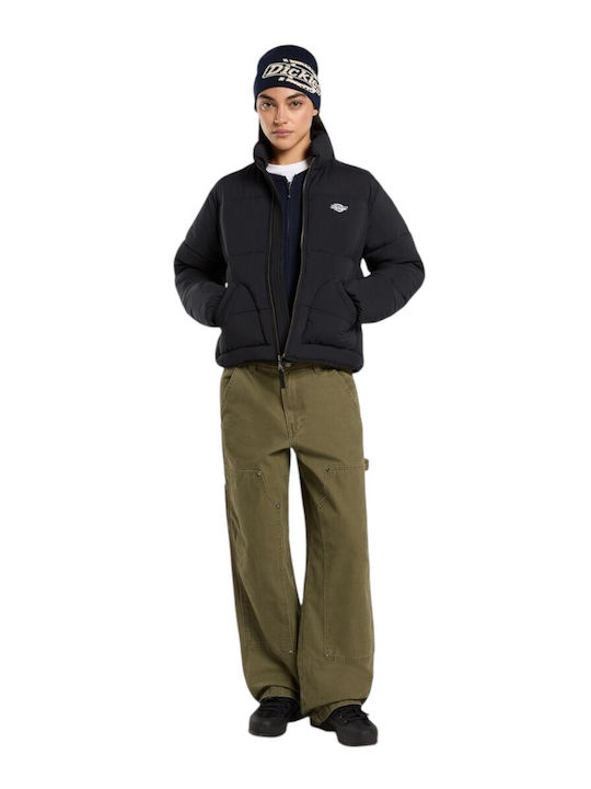 Summerdale Κοντό Γυναικείο Puffer Μπουφάν για Χειμώνα Black