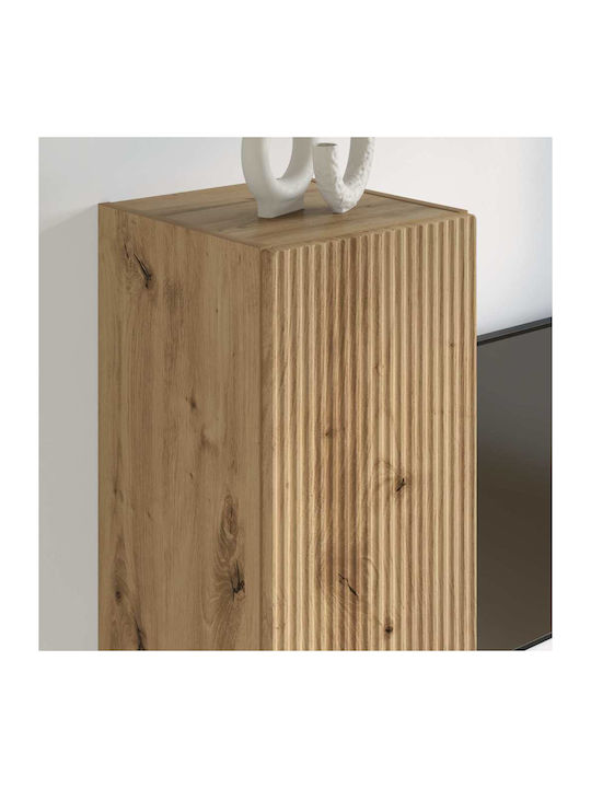 Wand Wohnzimmer Schrank aus Spanplatte Karydia 30x31x100cm